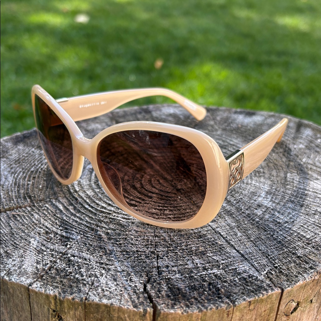 Coach Beige Sunglasses